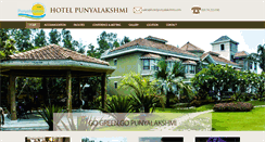 Desktop Screenshot of hotelpunyalakshmi.com